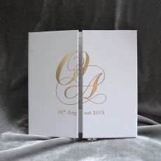 Foiling Invitation Card Transparent Acrylic Invitation Square Wedding Invitation